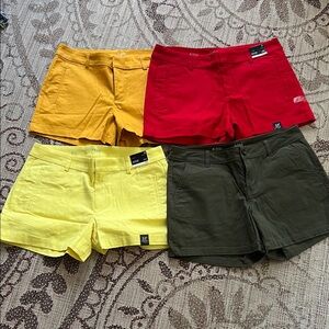 a.n.a Women's Shorts Set — Red, Yellow, Gold, Green